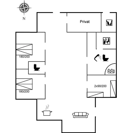 Lothen - 500m From The Sea By Interhome
